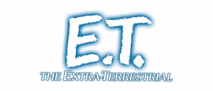 E.T Extra-Terrestrial Movie Logo Design