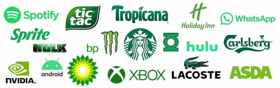 Famous Green Logos - Growth, Health, and Sustainability