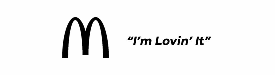 McDonald's Iconic Brand Tagline - I’m Lovin’ It