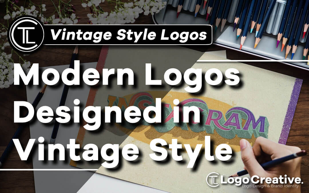 Modern Logos Designed In Vintage Style Logo Design