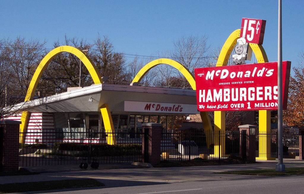 Ray Kroc's first (McDonald's ninth) restaurant, which opened April 1955 in Des Plaines, Illinois