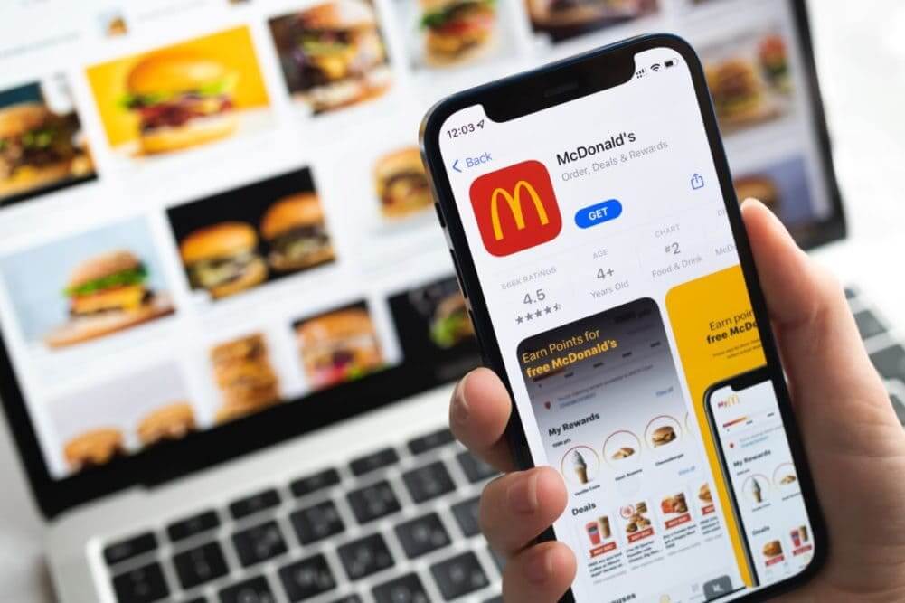 The McDonald's app icon is viewed over 1 billion times daily