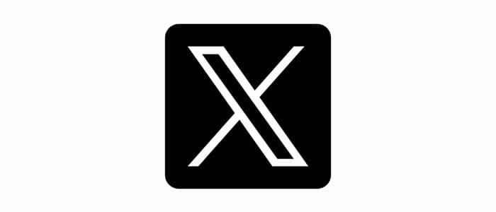 X - Social Media Logos